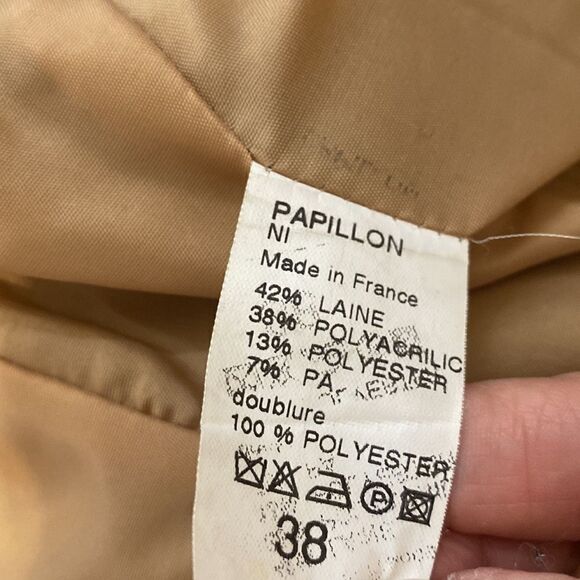 Tweed Colorful Blazer SZ 4-6 Made in France French size 38 - Picture 8 of 9